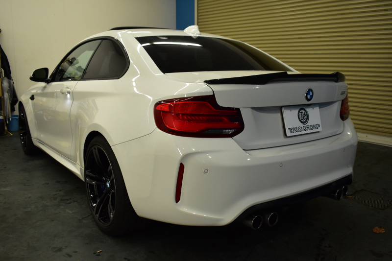 BMW Mシリーズ M2 MDCT 7速DCT LCI後期 ｾﾚｸﾄP ｻﾝﾙｰﾌ ﾊｰﾏﾝｶｰﾄﾞﾝ ﾌﾙｾｸﾞTV ﾋｰﾀｰ付黒革 LEDﾍｯﾄﾞﾗｲﾄ&ﾃｰﾙ ﾀｯﾁﾊﾟﾈﾙHDDﾅﾋﾞ Bｶﾒﾗ ﾘｱPDC 19AW 車線逸脱&歩行者警告 衝突軽減ﾌﾞﾚｰｷ ｶｰﾎﾞﾝｲﾝﾃﾘｱ 2年保証