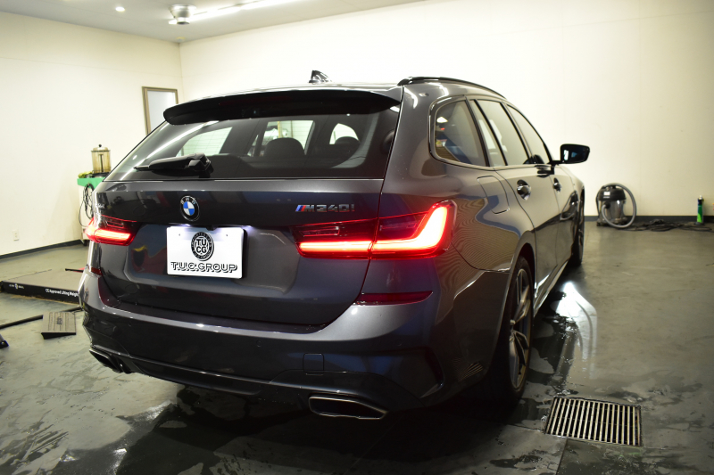 BMW 3シリーズ M340i Xﾄﾞﾗｲﾌﾞ ﾂｰﾘﾝｸﾞ ｲﾉﾍﾞｰｼｮﾝP ﾋｰﾀｰ付黒革Mｽﾎﾟｰﾂｼｰﾄ ACC HUD ﾚｰｻﾞｰLEDﾗｲﾄ 可変Mｻｽ 19AW Mｽﾎﾟｰﾂﾚｯﾄﾞﾌﾞﾚｰｷ ｼﾞｪｽﾁｬｰC付ﾀｯﾁﾊﾟﾈﾙﾅﾋﾞ全周囲ｶﾒﾗ駐車ｱｼｽﾄ ﾊｰﾏﾝｶｰﾄﾞﾝ 側面衝突&車線変更&逸脱警告 2年保証