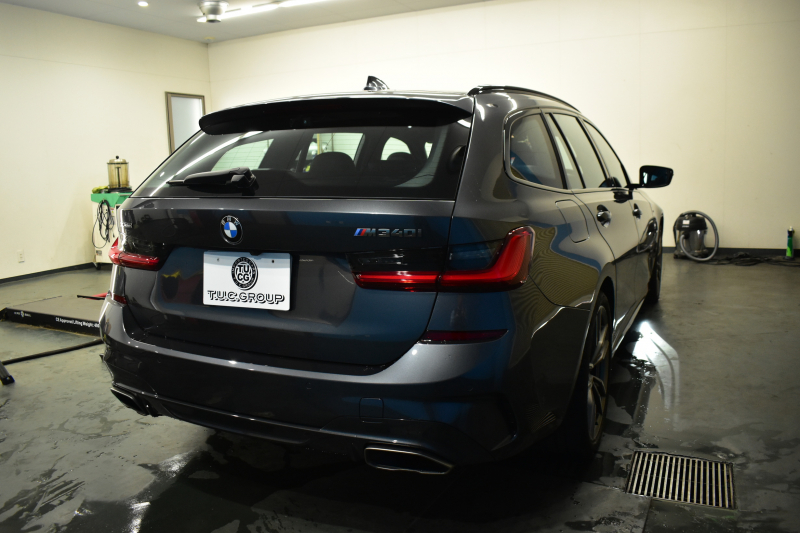 BMW 3シリーズ M340i Xﾄﾞﾗｲﾌﾞ ﾂｰﾘﾝｸﾞ ｲﾉﾍﾞｰｼｮﾝP ﾋｰﾀｰ付黒革Mｽﾎﾟｰﾂｼｰﾄ ACC HUD ﾚｰｻﾞｰLEDﾗｲﾄ 可変Mｻｽ 19AW Mｽﾎﾟｰﾂﾚｯﾄﾞﾌﾞﾚｰｷ ｼﾞｪｽﾁｬｰC付ﾀｯﾁﾊﾟﾈﾙﾅﾋﾞ全周囲ｶﾒﾗ駐車ｱｼｽﾄ ﾊｰﾏﾝｶｰﾄﾞﾝ 側面衝突&車線変更&逸脱警告 2年保証