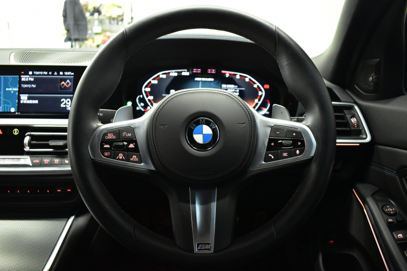 BMW 3シリーズ M340i Xﾄﾞﾗｲﾌﾞ ﾂｰﾘﾝｸﾞ ｲﾉﾍﾞｰｼｮﾝP ﾋｰﾀｰ付黒革Mｽﾎﾟｰﾂｼｰﾄ ACC HUD ﾚｰｻﾞｰLEDﾗｲﾄ 可変Mｻｽ 19AW Mｽﾎﾟｰﾂﾚｯﾄﾞﾌﾞﾚｰｷ ｼﾞｪｽﾁｬｰC付ﾀｯﾁﾊﾟﾈﾙﾅﾋﾞ全周囲ｶﾒﾗ駐車ｱｼｽﾄ ﾊｰﾏﾝｶｰﾄﾞﾝ 側面衝突&車線変更&逸脱警告 2年保証