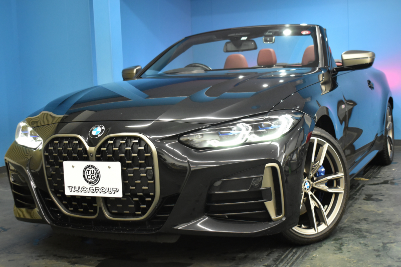BMW 4シリーズ M440i xDriveｶﾌﾞﾘｵﾚ 1ｵｰﾅｰ ﾋｰﾀｰ付赤革 ﾋﾟｱﾉﾌﾞﾗｯｸｲﾝﾃﾘｱﾄﾘﾑ ｴｱｶﾗｰ ﾚｰｻﾞｰLEDﾍｯﾄﾞﾗｲﾄ HUD Mｽﾎﾟｰﾂﾃﾞﾌ&ﾌﾞﾚｰｷ 可変Mｻｽ ﾗｲﾌﾞｺｯｸﾋﾟｯﾄﾀｯﾁﾊﾟﾈﾙﾅﾋﾞ全周囲ｶﾒﾗ Pｱｼｽﾄ LCW Apple Car Play ﾌﾙｾｸﾞ harman/kardon 19AW 2年保証