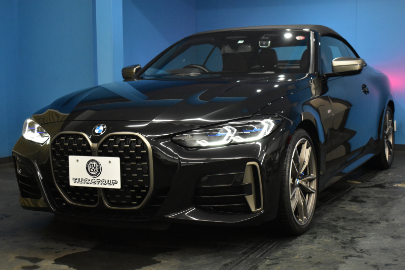 BMW 4シリーズ M440i xDriveｶﾌﾞﾘｵﾚ 1ｵｰﾅｰ ﾋｰﾀｰ付赤革 ﾋﾟｱﾉﾌﾞﾗｯｸｲﾝﾃﾘｱﾄﾘﾑ ｴｱｶﾗｰ ﾚｰｻﾞｰLEDﾍｯﾄﾞﾗｲﾄ HUD Mｽﾎﾟｰﾂﾃﾞﾌ&ﾌﾞﾚｰｷ 可変Mｻｽ ﾗｲﾌﾞｺｯｸﾋﾟｯﾄﾀｯﾁﾊﾟﾈﾙﾅﾋﾞ全周囲ｶﾒﾗ Pｱｼｽﾄ LCW Apple Car Play ﾌﾙｾｸﾞ harman/kardon 19AW 2年保証