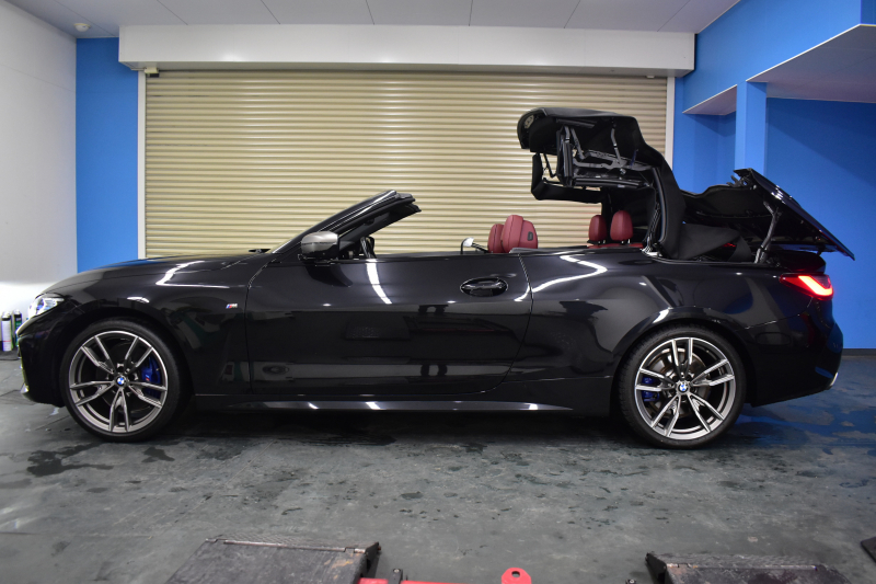 BMW 4シリーズ M440i xDriveｶﾌﾞﾘｵﾚ 1ｵｰﾅｰ ﾋｰﾀｰ付赤革 ﾋﾟｱﾉﾌﾞﾗｯｸｲﾝﾃﾘｱﾄﾘﾑ ｴｱｶﾗｰ ﾚｰｻﾞｰLEDﾍｯﾄﾞﾗｲﾄ HUD Mｽﾎﾟｰﾂﾃﾞﾌ&ﾌﾞﾚｰｷ 可変Mｻｽ ﾗｲﾌﾞｺｯｸﾋﾟｯﾄﾀｯﾁﾊﾟﾈﾙﾅﾋﾞ全周囲ｶﾒﾗ Pｱｼｽﾄ LCW Apple Car Play ﾌﾙｾｸﾞ harman/kardon 19AW 2年保証