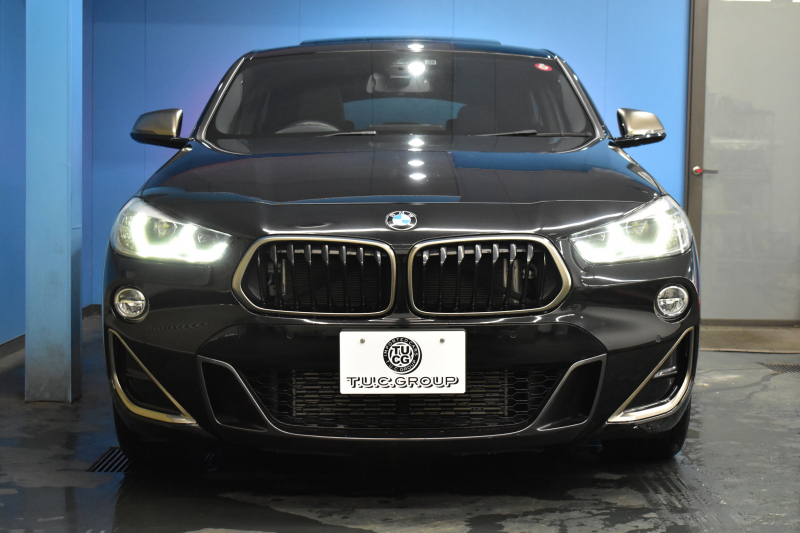 BMW X2 M35i 4WD ｾﾚｸﾄ&ｱﾄﾞﾊﾞﾝｽﾄﾞｱｸﾃｨﾌﾞｾｰﾌﾃｨ‐&ｺﾝﾌｫｰﾄP ﾊﾟﾉﾗﾏｻﾝﾙｰﾌ LEDﾍｯﾄﾞﾗｲﾄ 追従ACC HUD ﾋｰﾀｰ付電動茶革 社外後席ﾋｰﾀｰ 20AW 衝突軽減B 車線逸脱&歩行者警告 ﾀｯﾁﾊﾟﾈﾙHDDﾅﾋﾞBｶﾒﾗ 電動Rｹﾞｰﾄ 2年保証