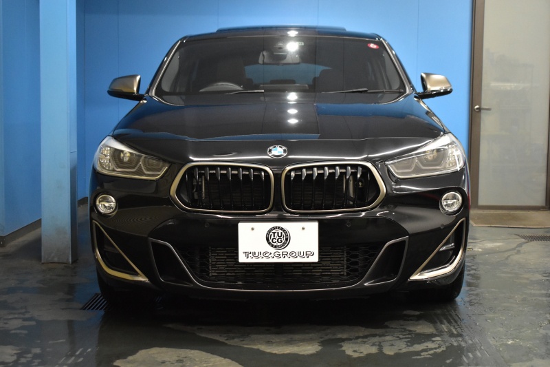 BMW X2 M35i 4WD ｾﾚｸﾄ&ｱﾄﾞﾊﾞﾝｽﾄﾞｱｸﾃｨﾌﾞｾｰﾌﾃｨ‐&ｺﾝﾌｫｰﾄP ﾊﾟﾉﾗﾏｻﾝﾙｰﾌ LEDﾍｯﾄﾞﾗｲﾄ 追従ACC HUD ﾋｰﾀｰ付電動茶革 社外後席ﾋｰﾀｰ 20AW 衝突軽減B 車線逸脱&歩行者警告 ﾀｯﾁﾊﾟﾈﾙHDDﾅﾋﾞBｶﾒﾗ 電動Rｹﾞｰﾄ 2年保証