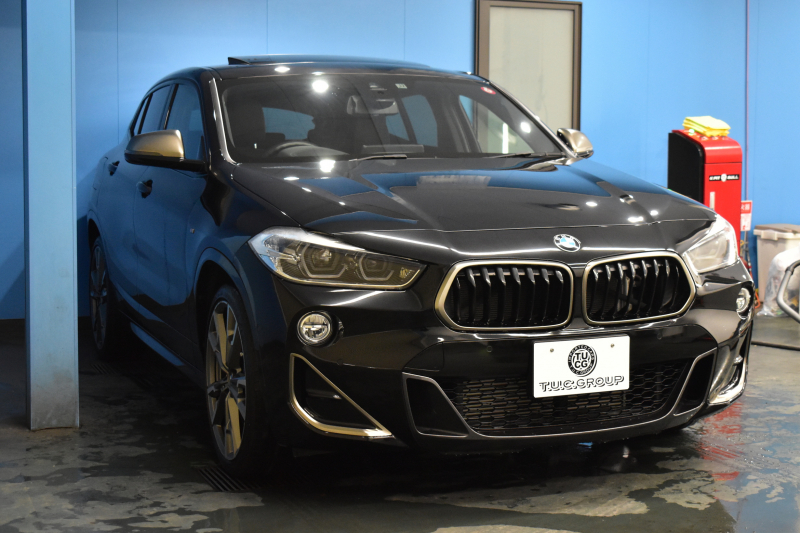 BMW X2 M35i 4WD ｾﾚｸﾄ&ｱﾄﾞﾊﾞﾝｽﾄﾞｱｸﾃｨﾌﾞｾｰﾌﾃｨ‐&ｺﾝﾌｫｰﾄP ﾊﾟﾉﾗﾏｻﾝﾙｰﾌ LEDﾍｯﾄﾞﾗｲﾄ 追従ACC HUD ﾋｰﾀｰ付電動茶革 社外後席ﾋｰﾀｰ 20AW 衝突軽減B 車線逸脱&歩行者警告 ﾀｯﾁﾊﾟﾈﾙHDDﾅﾋﾞBｶﾒﾗ 電動Rｹﾞｰﾄ 2年保証