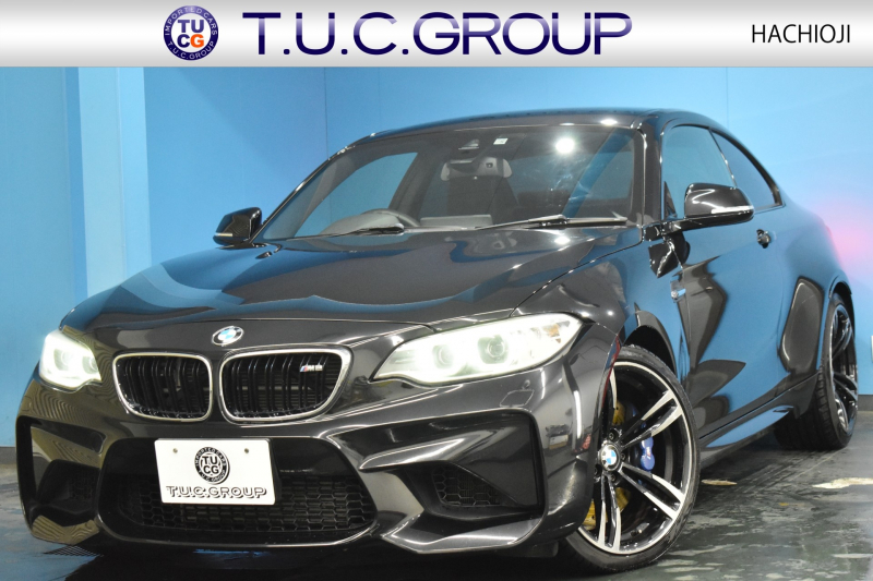 BMW Mシリーズ M2ｸｰﾍﾟ MDCT 7速DCT harman/kardon ﾋｰﾀｰ付黒革 LEDﾘﾝｸﾞｷｾﾉﾝﾍｯﾄﾞﾗｲﾄ ﾀｯﾁﾊﾟｯﾄﾞHDDﾅﾋﾞ 19AW  車線逸脱&歩行者警告 衝突軽減ﾌﾞﾚｰｷ ｶｰﾎﾞﾝｲﾝﾃﾘｱ Bｶﾒﾗ iｽﾄｯﾌﾟ ｽﾏｰﾄｷｰ 2年保証