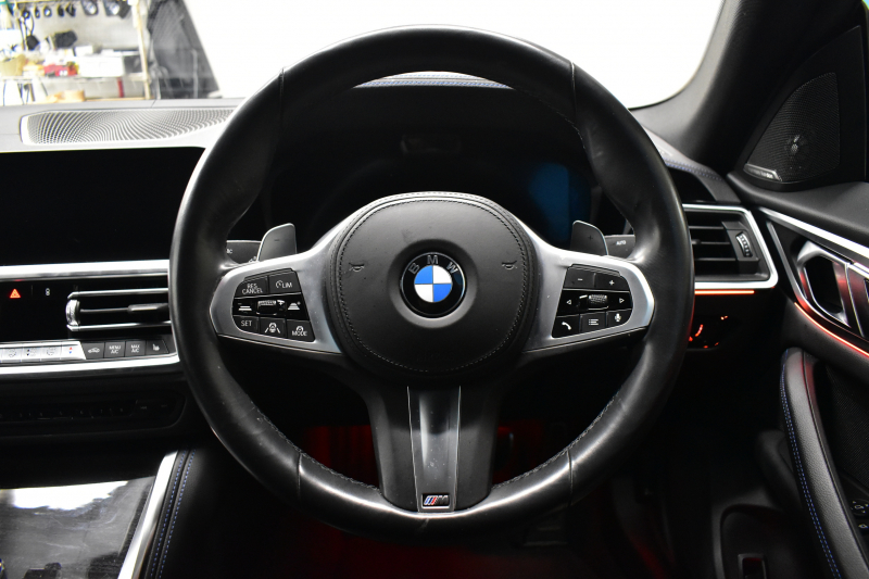 BMW 4シリーズ 420iｸﾞﾗﾝｸｰﾍﾟ Mｽﾎﾟｰﾂ Mｽﾎﾟｰﾂｼｰﾄ&ﾌｧｽﾄﾄﾗｯｸ&ｻｳﾝﾄﾞ&ｺﾝﾌｫｰﾄP ﾋｰﾀｰ付黒革Mｽﾎﾟｰﾂｼｰﾄ 可変Mｻｽ ﾊｰﾏﾝｶｰﾄﾞﾝ LEDﾍｯﾄﾞﾗｲﾄ 追従ACC LCW ﾗｲﾌﾞｺｸﾋﾟｯﾄ ﾀｯﾁﾊﾟﾈﾙﾅﾋﾞ全周囲ｶﾒﾗ Apple Car Play ﾌﾙｾｸﾞ 19AW 2年保証