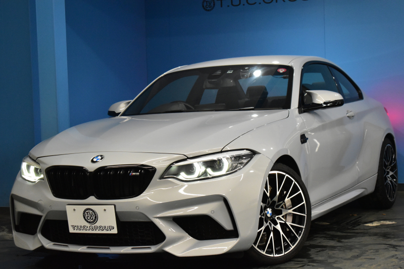 BMW Mシリーズ M2 ｺﾝﾍﾟﾃｨｼｮﾝ MDCT 7速DCT LCI後期  ﾊｰﾏﾝｶｰﾄﾞﾝ 専用410馬力ｴﾝｼﾞﾝ LEDﾍｯﾄﾞﾗｲﾄ&ﾃｰﾙ ﾋｰﾀｰ付黒革 ﾀｯﾁﾊﾟﾈﾙHDDﾅﾋﾞBｶﾒﾗ 19AW 衝突軽減B 車線逸脱＆歩行者警告 ｶｰﾎﾞﾝｲﾝﾃﾘｱ Mｼｰﾄﾍﾞﾙﾄ 2年保証