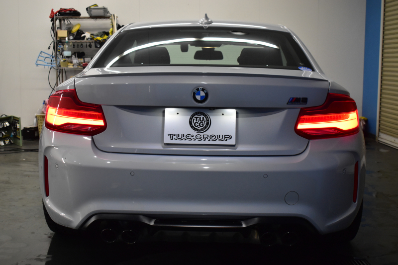 BMW Mシリーズ M2 ｺﾝﾍﾟﾃｨｼｮﾝ MDCT 7速DCT LCI後期  ﾊｰﾏﾝｶｰﾄﾞﾝ 専用410馬力ｴﾝｼﾞﾝ LEDﾍｯﾄﾞﾗｲﾄ&ﾃｰﾙ ﾋｰﾀｰ付黒革 ﾀｯﾁﾊﾟﾈﾙHDDﾅﾋﾞBｶﾒﾗ 19AW 衝突軽減B 車線逸脱＆歩行者警告 ｶｰﾎﾞﾝｲﾝﾃﾘｱ Mｼｰﾄﾍﾞﾙﾄ 2年保証