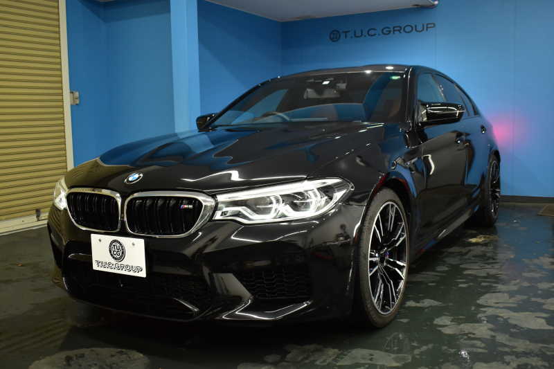 BMW Mシリーズ M5 V8ﾂｲﾝﾀｰﾎﾞ600馬力 MxDrive（4WD//2WD切替可）ｺﾝﾌｫｰﾄP  全席ﾋｰﾀｰ&前席ﾍﾞﾝﾁﾚｰｼｮﾝ&ﾏｯｻｰｼﾞ付ﾌﾞﾗｳﾝ&ﾌﾞﾗｯｸﾚｻﾞｰ ｽﾃｱﾘﾝｸﾞﾋｰﾀｰ ｱﾝﾋﾞｴﾝﾄｴｱP  追従ACC LCW LEDﾍｯﾄﾞﾗｲﾄ HUD 液晶ﾒｰﾀｰ 3Dﾋﾞｭｰ 20AW 2年保証