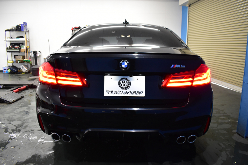 BMW Mシリーズ M5 V8ﾂｲﾝﾀｰﾎﾞ600馬力 MxDrive（4WD//2WD切替可）ｺﾝﾌｫｰﾄP  全席ﾋｰﾀｰ&前席ﾍﾞﾝﾁﾚｰｼｮﾝ&ﾏｯｻｰｼﾞ付ﾌﾞﾗｳﾝ&ﾌﾞﾗｯｸﾚｻﾞｰ ｽﾃｱﾘﾝｸﾞﾋｰﾀｰ ｱﾝﾋﾞｴﾝﾄｴｱP  追従ACC LCW LEDﾍｯﾄﾞﾗｲﾄ HUD 液晶ﾒｰﾀｰ 3Dﾋﾞｭｰ 20AW 2年保証