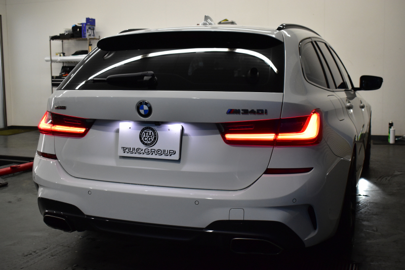 BMW 3シリーズ M340i Xﾄﾞﾗｲﾌﾞ ﾂｰﾘﾝｸﾞ ｲﾉﾍﾞｰｼｮﾝP ﾊﾟﾉﾗﾏｻﾝﾙｰﾌ KW車高調 M Performanceｶｰﾎﾞﾝｲﾝﾃﾘｱ ｲﾉﾍﾞｰｼｮﾝP ﾋｰﾀｰ付黒革 ACC HUD ﾚｰｻﾞｰLEDﾗｲﾄ ﾚｲｽﾞ19AW ｼﾞｪｽﾁｬｰC付ﾀｯﾁﾊﾟﾈﾙﾅﾋﾞ全周囲ｶﾒﾗ駐車ｱｼｽﾄ ﾊｰﾏﾝｶｰﾄﾞﾝ 車線変更&逸脱警告 2年保証