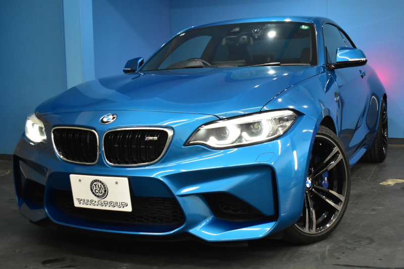 BMW Mシリーズ M2 MDCT 7速DCT LCI後期 ﾋｰﾀｰ付黒革 ﾍｷｻｺﾞﾅﾙLEDﾍｯﾄﾞﾗｲﾄ&ﾃｰﾙ ﾀｯﾁﾊﾟﾈﾙHDDﾅﾋﾞ Bｶﾒﾗ ﾘｱPDC 19AW 車線逸脱&歩行者警告 衝突軽減ﾌﾞﾚｰｷ ｶｰﾎﾞﾝｲﾝﾃﾘｱ 2年保証