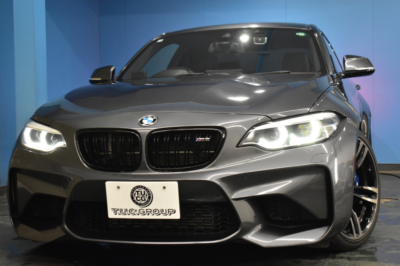 BMW Mシリーズ M2 MDCT 7速DCT LCI後期 ﾋｰﾀｰ付黒革 ﾍｷｻｺﾞﾅﾙLEDﾍｯﾄﾞﾗｲﾄ&ﾃｰﾙ harman/kardon ﾀｯﾁﾊﾟﾈﾙHDDﾅﾋﾞ Bｶﾒﾗ ﾘｱPDC 19AW 車線逸脱&歩行者警告 衝突軽減ﾌﾞﾚｰｷ ｶｰﾎﾞﾝｲﾝﾃﾘｱ ｱｲﾊﾞｯﾊﾀﾞｳﾝｻｽ 2年保証