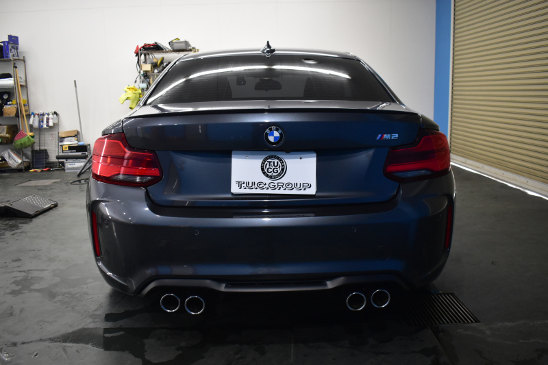 BMW Mシリーズ M2 MDCT 7速DCT LCI後期 ﾋｰﾀｰ付黒革 ﾍｷｻｺﾞﾅﾙLEDﾍｯﾄﾞﾗｲﾄ&ﾃｰﾙ harman/kardon ﾀｯﾁﾊﾟﾈﾙHDDﾅﾋﾞ Bｶﾒﾗ ﾘｱPDC 19AW 車線逸脱&歩行者警告 衝突軽減ﾌﾞﾚｰｷ ｶｰﾎﾞﾝｲﾝﾃﾘｱ ｱｲﾊﾞｯﾊﾀﾞｳﾝｻｽ 2年保証