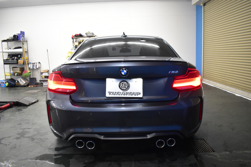 BMW Mシリーズ M2 MDCT 7速DCT LCI後期 ﾋｰﾀｰ付黒革 ﾍｷｻｺﾞﾅﾙLEDﾍｯﾄﾞﾗｲﾄ&ﾃｰﾙ harman/kardon ﾀｯﾁﾊﾟﾈﾙHDDﾅﾋﾞ Bｶﾒﾗ ﾘｱPDC 19AW 車線逸脱&歩行者警告 衝突軽減ﾌﾞﾚｰｷ ｶｰﾎﾞﾝｲﾝﾃﾘｱ ｱｲﾊﾞｯﾊﾀﾞｳﾝｻｽ 2年保証