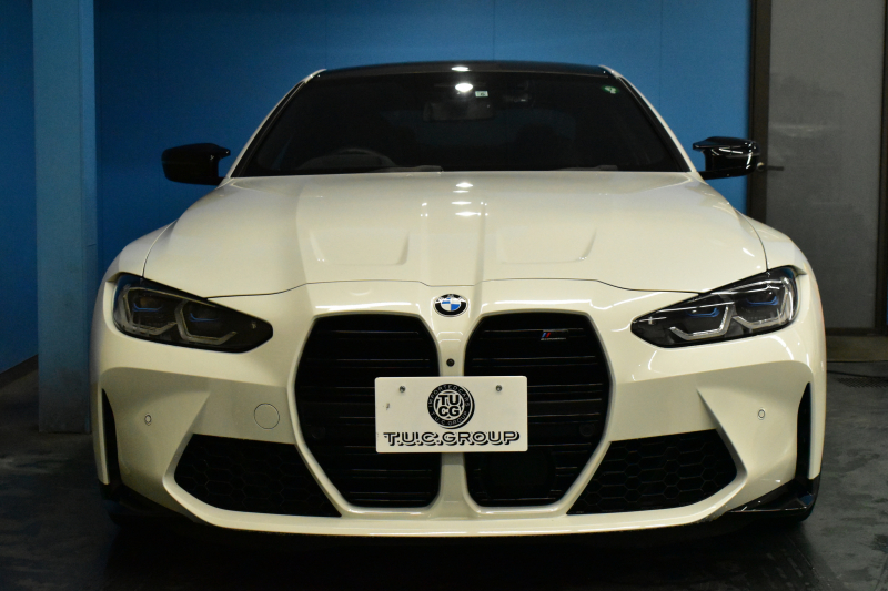 BMW Mシリーズ M4ｸｰﾍﾟ ｺﾝﾍﾟﾃｨｼｮﾝ 新車保証R7年6月迄 後輪駆動FR車 ﾋｰﾀｰ&ﾍﾞﾝﾁﾚｰｼｮﾝ付黒革Mｽﾎﾟｰﾂｼｰﾄ ﾚｰｻﾞｰLEDﾍｯﾄﾞﾗｲﾄ ACC HUD Mｽﾎﾟｰﾂﾃﾞﾌ Mｺﾝﾊﾟｳﾝﾄﾞﾌﾞﾚｰｷ 可変Mｻｽ ﾗｲﾌﾞｺｯｸﾋﾟｯﾄ全周囲ｶﾒﾗ LCW Apple Car Play ﾌﾙｾｸﾞ harman/kardon 19&20AW 2年保証