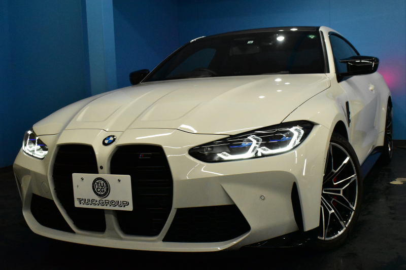 BMW Mシリーズ M4ｸｰﾍﾟ ｺﾝﾍﾟﾃｨｼｮﾝ 新車保証R7年6月迄 後輪駆動FR車 ﾋｰﾀｰ&ﾍﾞﾝﾁﾚｰｼｮﾝ付黒革Mｽﾎﾟｰﾂｼｰﾄ ﾚｰｻﾞｰLEDﾍｯﾄﾞﾗｲﾄ ACC HUD Mｽﾎﾟｰﾂﾃﾞﾌ Mｺﾝﾊﾟｳﾝﾄﾞﾌﾞﾚｰｷ 可変Mｻｽ ﾗｲﾌﾞｺｯｸﾋﾟｯﾄ全周囲ｶﾒﾗ LCW Apple Car Play ﾌﾙｾｸﾞ harman/kardon 19&20AW 2年保証