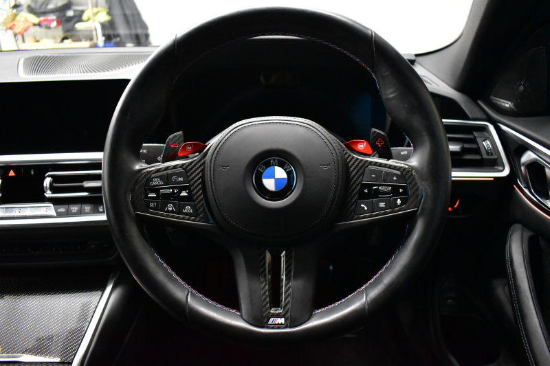 BMW Mシリーズ M4ｸｰﾍﾟ ｺﾝﾍﾟﾃｨｼｮﾝ 新車保証R7年6月迄 後輪駆動FR車 ﾋｰﾀｰ&ﾍﾞﾝﾁﾚｰｼｮﾝ付黒革Mｽﾎﾟｰﾂｼｰﾄ ﾚｰｻﾞｰLEDﾍｯﾄﾞﾗｲﾄ ACC HUD Mｽﾎﾟｰﾂﾃﾞﾌ Mｺﾝﾊﾟｳﾝﾄﾞﾌﾞﾚｰｷ 可変Mｻｽ ﾗｲﾌﾞｺｯｸﾋﾟｯﾄ全周囲ｶﾒﾗ LCW Apple Car Play ﾌﾙｾｸﾞ harman/kardon 19&20AW 2年保証