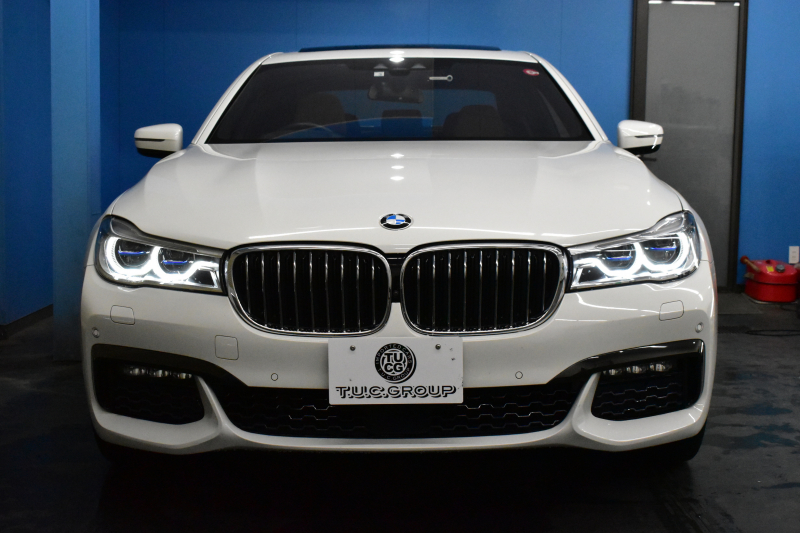 BMW 7シリーズ 740i Mｽﾎﾟｰﾂ ｻﾝﾙｰﾌ ﾚｰｻﾞｰLEDﾍｯﾄﾞﾗｲﾄ 前席ﾏｯｻｰｼﾞ全席ﾋｰﾀｰ&ﾍﾞﾝﾁﾚｰｼｮﾝ付茶革 ACC HUD ﾊｰﾏﾝｶｰﾄﾞﾝ ﾀｯﾁﾊﾟﾈﾙﾅﾋﾞ3Dﾋﾞｭｰﾌﾙｾｸﾞ LCW 液晶ﾒｰﾀｰ 20AW 車線逸脱&歩行者警告 衝突軽減ﾌﾞﾚｰｷ 電動ﾄﾗﾝｸ ﾃﾞｨｽﾌﾟﾚｲｷｰ 2年保証
