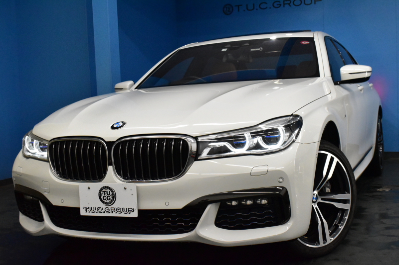 BMW 7シリーズ 740i Mｽﾎﾟｰﾂ ｻﾝﾙｰﾌ ﾚｰｻﾞｰLEDﾍｯﾄﾞﾗｲﾄ 前席ﾏｯｻｰｼﾞ全席ﾋｰﾀｰ&ﾍﾞﾝﾁﾚｰｼｮﾝ付茶革 ACC HUD ﾊｰﾏﾝｶｰﾄﾞﾝ ﾀｯﾁﾊﾟﾈﾙﾅﾋﾞ3Dﾋﾞｭｰﾌﾙｾｸﾞ LCW 液晶ﾒｰﾀｰ 20AW 車線逸脱&歩行者警告 衝突軽減ﾌﾞﾚｰｷ 電動ﾄﾗﾝｸ ﾃﾞｨｽﾌﾟﾚｲｷｰ 2年保証