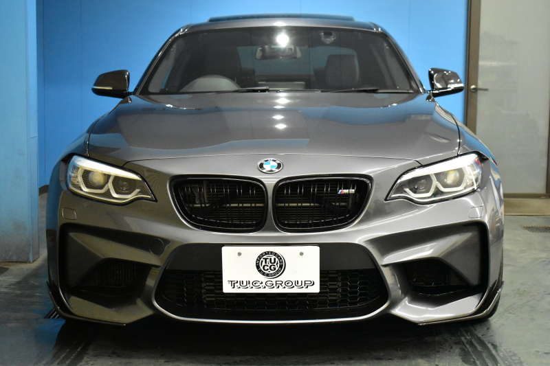 BMW Mシリーズ M2 ｸｰﾍﾟ MDCT 7速DCT LCI後期 ｾﾚｸﾄ&MﾄﾞﾗｲﾊﾞｰｽﾞP ｻﾝR 最高速270㎞/h Mﾊﾟﾌｫｽﾃｱﾘﾝｸﾞ ﾍｷｻｺﾞﾅﾙLEDﾍｯﾄﾞﾗｲﾄ&ﾃｰﾙ ﾋｰﾀｰ付黒革 harman/kardon ﾀｯﾁﾊﾟﾈﾙHDDﾅﾋﾞBｶﾒﾗ 19AW 車線逸脱&歩行者警告 衝突軽減ﾌﾞﾚｰｷ ｶｰﾎﾞﾝｲﾝﾃﾘｱ  2年保証
