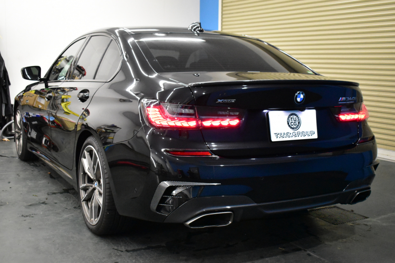 BMW 3シリーズ M340i Xﾄﾞﾗｲﾌﾞ ｲﾉﾍﾞｰｼｮﾝP ﾋｰﾀｰ付黒革Mｽﾎﾟｰﾂｼｰﾄ ACC HUD ﾚｰｻﾞｰLEDﾗｲﾄ 社外LEDﾃｰﾙﾃｲﾄ 可変Mｻｽ 19AW Mｽﾎﾟｰﾂﾌﾞﾚｰｷ ｼﾞｪｽﾁｬｰC付ﾀｯﾁﾊﾟﾈﾙﾅﾋﾞ全周囲ｶﾒﾗ ﾊｰﾏﾝｶｰﾄﾞﾝ 側面衝突&車線変更&逸脱警告 電動ﾄﾗﾝｸ 2年保証