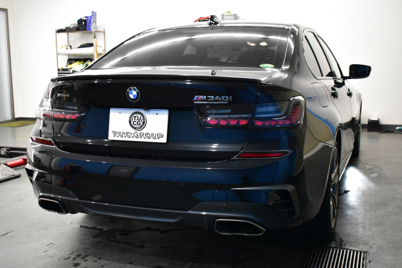 BMW 3シリーズ M340i Xﾄﾞﾗｲﾌﾞ ｲﾉﾍﾞｰｼｮﾝP ﾋｰﾀｰ付黒革Mｽﾎﾟｰﾂｼｰﾄ ACC HUD ﾚｰｻﾞｰLEDﾗｲﾄ 社外LEDﾃｰﾙﾃｲﾄ 可変Mｻｽ 19AW Mｽﾎﾟｰﾂﾌﾞﾚｰｷ ｼﾞｪｽﾁｬｰC付ﾀｯﾁﾊﾟﾈﾙﾅﾋﾞ全周囲ｶﾒﾗ ﾊｰﾏﾝｶｰﾄﾞﾝ 側面衝突&車線変更&逸脱警告 電動ﾄﾗﾝｸ 2年保証