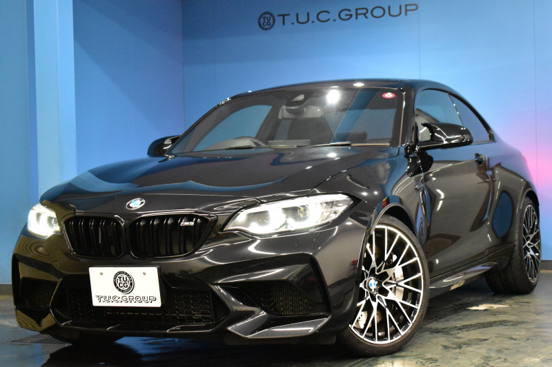 BMW Mシリーズ M2 ｺﾝﾍﾟﾃｨｼｮﾝ MDCT 7速DCT 型式変更後｢2U7230｣ 1ｵｰﾅｰ ﾊｰﾏﾝｶｰﾄﾞﾝ 専用410馬力ｴﾝｼﾞﾝ LEDﾍｯﾄﾞﾗｲﾄ&ﾃｰﾙ ﾋｰﾀｰ付黒革 ﾀｯﾁﾊﾟﾈﾙHDDﾅﾋﾞBｶﾒﾗ 19AW 衝突軽減B 車線逸脱＆歩行者警告 Mｼｰﾄﾍﾞﾙﾄ 2年保証