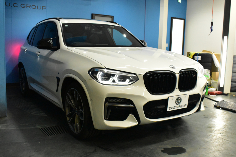 BMW X3 M40i ｾﾚｸﾄ&ﾊｲﾗｲﾝﾊﾟｯｹｰｼﾞ ﾊﾟﾉﾗﾏｻﾝﾙｰﾌ ﾗｲﾌﾞｺｸﾋﾟｯﾄ 可変Mｻｽ 全席ﾋｰﾀｰ付黒革 ﾊｰﾏﾝｶｰﾄﾞﾝ 21AW 追従ACC HUD ｽﾃｱﾘﾝｸﾞｻﾎﾟｰﾄ ﾀｯﾁﾊﾟﾈﾙﾅﾋﾞ ﾌﾙｾｸﾞ 全周囲ｶﾒﾗ3Dﾋﾞｭｰ LEDﾍｯﾄﾞﾗｲﾄ 電動Rｹﾞｰﾄ 2年保証