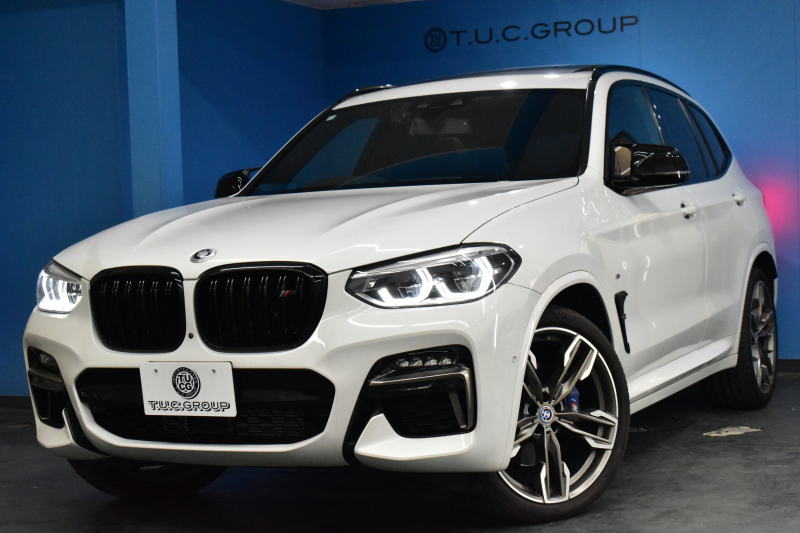 BMW X3 M40i ｾﾚｸﾄ&ﾊｲﾗｲﾝﾊﾟｯｹｰｼﾞ ﾊﾟﾉﾗﾏｻﾝﾙｰﾌ ﾗｲﾌﾞｺｸﾋﾟｯﾄ 可変Mｻｽ 全席ﾋｰﾀｰ付黒革 ﾊｰﾏﾝｶｰﾄﾞﾝ 21AW 追従ACC HUD ｽﾃｱﾘﾝｸﾞｻﾎﾟｰﾄ ﾀｯﾁﾊﾟﾈﾙﾅﾋﾞ ﾌﾙｾｸﾞ 全周囲ｶﾒﾗ3Dﾋﾞｭｰ LEDﾍｯﾄﾞﾗｲﾄ 電動Rｹﾞｰﾄ 2年保証