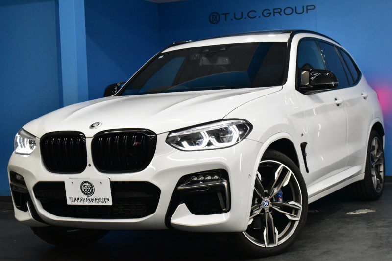 BMW X3 M40i ｾﾚｸﾄ&ﾊｲﾗｲﾝﾊﾟｯｹｰｼﾞ ﾊﾟﾉﾗﾏｻﾝﾙｰﾌ ﾗｲﾌﾞｺｸﾋﾟｯﾄ 可変Mｻｽ 全席ﾋｰﾀｰ付黒革 ﾊｰﾏﾝｶｰﾄﾞﾝ 21AW 追従ACC HUD ｽﾃｱﾘﾝｸﾞｻﾎﾟｰﾄ ﾀｯﾁﾊﾟﾈﾙﾅﾋﾞ ﾌﾙｾｸﾞ 全周囲ｶﾒﾗ3Dﾋﾞｭｰ LEDﾍｯﾄﾞﾗｲﾄ 電動Rｹﾞｰﾄ 2年保証
