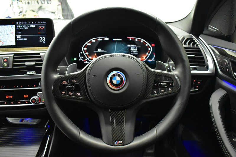 BMW X3 M40i ｾﾚｸﾄ&ﾊｲﾗｲﾝﾊﾟｯｹｰｼﾞ ﾊﾟﾉﾗﾏｻﾝﾙｰﾌ ﾗｲﾌﾞｺｸﾋﾟｯﾄ 可変Mｻｽ 全席ﾋｰﾀｰ付黒革 ﾊｰﾏﾝｶｰﾄﾞﾝ 21AW 追従ACC HUD ｽﾃｱﾘﾝｸﾞｻﾎﾟｰﾄ ﾀｯﾁﾊﾟﾈﾙﾅﾋﾞ ﾌﾙｾｸﾞ 全周囲ｶﾒﾗ3Dﾋﾞｭｰ LEDﾍｯﾄﾞﾗｲﾄ 電動Rｹﾞｰﾄ 2年保証