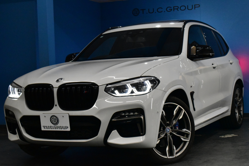 BMW X3 M40i ｾﾚｸﾄ&ﾊｲﾗｲﾝﾊﾟｯｹｰｼﾞ ﾊﾟﾉﾗﾏｻﾝﾙｰﾌ ﾗｲﾌﾞｺｸﾋﾟｯﾄ 可変Mｻｽ 全席ﾋｰﾀｰ付黒革 ﾊｰﾏﾝｶｰﾄﾞﾝ 21AW 追従ACC HUD ｽﾃｱﾘﾝｸﾞｻﾎﾟｰﾄ ﾀｯﾁﾊﾟﾈﾙﾅﾋﾞ ﾌﾙｾｸﾞ 全周囲ｶﾒﾗ3Dﾋﾞｭｰ LEDﾍｯﾄﾞﾗｲﾄ 電動Rｹﾞｰﾄ 2年保証