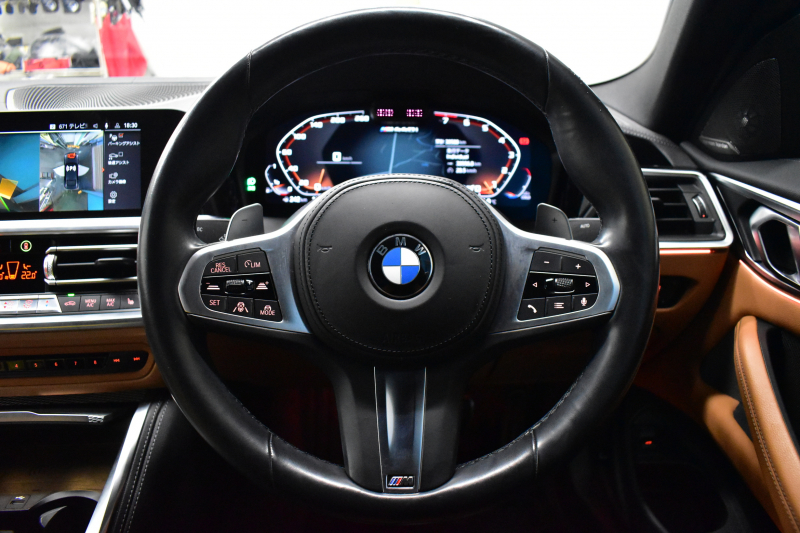 BMW 4シリーズ M440i xDriveｸｰﾍﾟ ﾋｰﾀｰ付茶革 ｲﾉﾍﾞｰｼｮﾝ&ｺﾝﾌｫｰﾄP 1ｵｰﾅｰ ﾚｰｻﾞｰLEDﾍｯﾄﾞﾗｲﾄ ACC HUD Mｽﾎﾟｰﾂﾃﾞﾌ&ﾌﾞﾚｰｷ 可変Mｻｽ ﾗｲﾌﾞｺｯｸﾋﾟｯﾄ全周囲ｶﾒﾗ Pｱｼｽﾄ LCW Apple Car Play ﾌﾙｾｸﾞ harman/kardon 19AW 2年保証