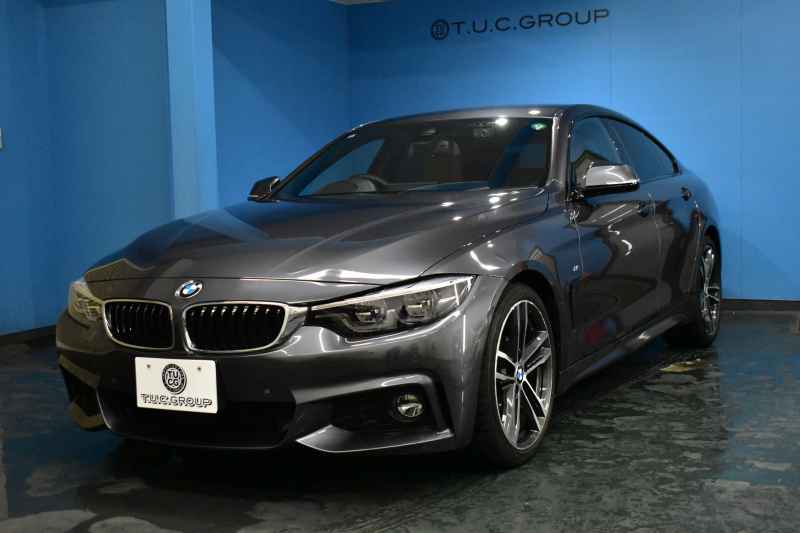 BMW 4シリーズ 420i ｸﾞﾗﾝｸｰﾍﾟ Mｽﾎﾟｰﾂ  LCI後期 19AW 追従ACC ﾍｷｻｺﾞﾅﾙLEDﾍｯﾄﾞﾗｲﾄ&ﾃｰﾙ ﾋｰﾀｰ付茶革  ﾀｯﾁﾊﾟｯﾄﾞ付iﾄﾞﾗｲﾌﾞHDDﾅﾋﾞ ﾌﾙｾｸﾞ Bｶﾒﾗ 車線変更&逸脱&歩行者警告 衝突軽減ﾌﾞﾚｰｷ 電動Rｹﾞｰﾄ 2年保証