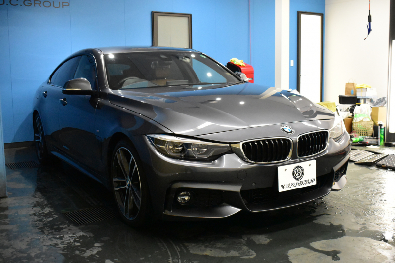 BMW 4シリーズ 420i ｸﾞﾗﾝｸｰﾍﾟ Mｽﾎﾟｰﾂ  LCI後期 19AW 追従ACC ﾍｷｻｺﾞﾅﾙLEDﾍｯﾄﾞﾗｲﾄ&ﾃｰﾙ ﾋｰﾀｰ付茶革  ﾀｯﾁﾊﾟｯﾄﾞ付iﾄﾞﾗｲﾌﾞHDDﾅﾋﾞ ﾌﾙｾｸﾞ Bｶﾒﾗ 車線変更&逸脱&歩行者警告 衝突軽減ﾌﾞﾚｰｷ 電動Rｹﾞｰﾄ 2年保証