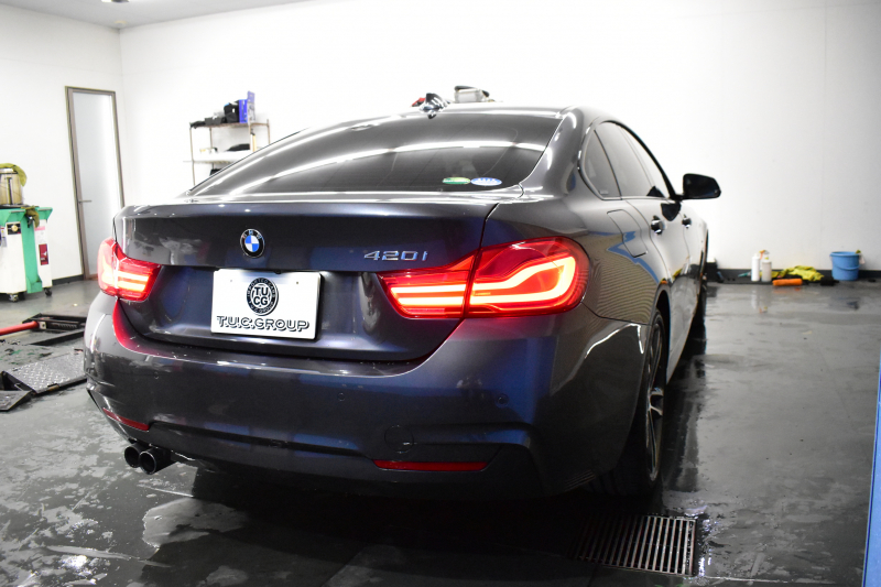 BMW 4シリーズ 420i ｸﾞﾗﾝｸｰﾍﾟ Mｽﾎﾟｰﾂ  LCI後期 19AW 追従ACC ﾍｷｻｺﾞﾅﾙLEDﾍｯﾄﾞﾗｲﾄ&ﾃｰﾙ ﾋｰﾀｰ付茶革  ﾀｯﾁﾊﾟｯﾄﾞ付iﾄﾞﾗｲﾌﾞHDDﾅﾋﾞ ﾌﾙｾｸﾞ Bｶﾒﾗ 車線変更&逸脱&歩行者警告 衝突軽減ﾌﾞﾚｰｷ 電動Rｹﾞｰﾄ 2年保証