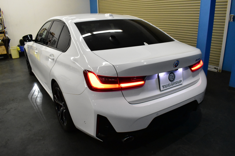 BMW 3シリーズ 320i Mｽﾎﾟｰﾂ 新車保証R7年12月迄 LCI後期 ﾊｲﾗｲﾝP ｶｰﾌﾞﾄﾞﾃﾞｨｽﾌﾟﾚｲ ﾋｰﾀｰ付黒革 LEDﾍｯﾄﾞﾗｲﾄ 電動ﾄﾗﾝｸ 18AW BMWﾗｲﾌﾞｺｯｸﾋﾟｯﾄ Bｶﾒﾗ ｱｯﾌﾟﾙｶｰﾌﾟﾚｲ  ACC HUD 車線変更&逸脱&歩行者警告 2年保証