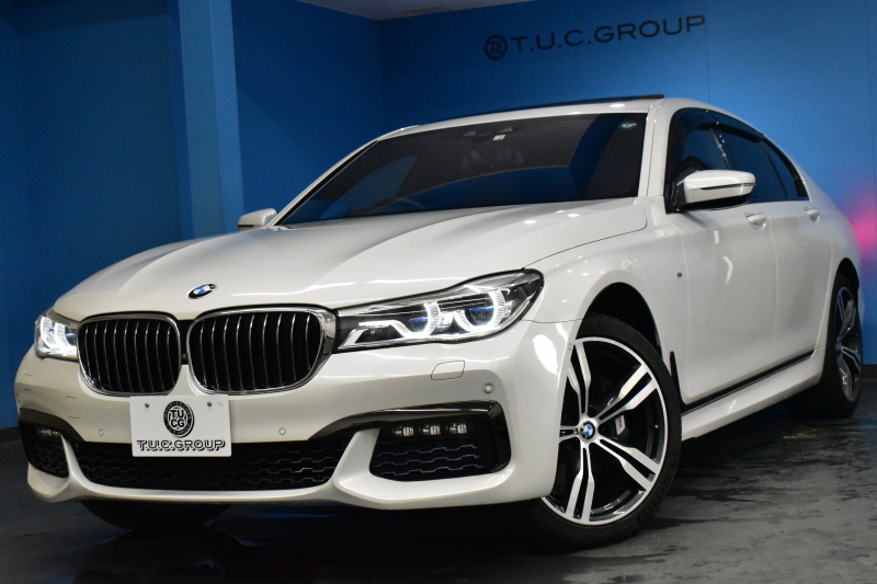 BMW 7シリーズ 740i Mｽﾎﾟｰﾂ ｻﾝﾙｰﾌ ﾚｰｻﾞｰLEDﾍｯﾄﾞﾗｲﾄ 全席ﾋｰﾀｰ 前席ﾏｯｻｰｼﾞ&ﾍﾞﾝﾁﾚｰｼｮﾝ付茶革 20AW ACC HUD ﾊｰﾏﾝｶｰﾄﾞﾝ ﾀｯﾁﾊﾟﾈﾙﾅﾋﾞ3Dﾋﾞｭｰﾌﾙｾｸﾞ LCW 液晶ﾒｰﾀｰ 20AW 車線逸脱&歩行者警告 衝突軽減ﾌﾞﾚｰｷ 電動ﾄﾗﾝｸ 2年保証