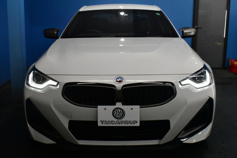 BMW 2シリーズ M240iXﾄﾞﾗｲﾌﾞ ｸｰﾍﾟ 新車保証R7年10月迄  ｶｰﾌﾞﾄﾞﾃﾞｨｽﾌﾟﾚｲ 1ｵｰﾅｰ ﾊｲﾗｲﾝP 4WD ﾋｰﾀｰ付黒革 Mｽﾎﾟｰﾂﾌﾞﾚｰｷ&ﾃﾞﾌ ACC HUD BMWﾗｲﾌﾞｺｯｸﾋﾟｯﾄ ﾅﾋﾞ全周囲ｶﾒﾗ ｱｯﾌﾟﾙｶｰﾌﾟﾚｲ LEDﾍｯﾄﾞﾗｲﾄ 19AW 2年保証