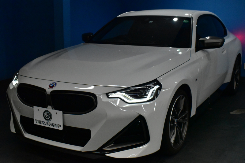 BMW 2シリーズ M240iXﾄﾞﾗｲﾌﾞ ｸｰﾍﾟ 新車保証R7年10月迄  ｶｰﾌﾞﾄﾞﾃﾞｨｽﾌﾟﾚｲ 1ｵｰﾅｰ ﾊｲﾗｲﾝP 4WD ﾋｰﾀｰ付黒革 Mｽﾎﾟｰﾂﾌﾞﾚｰｷ&ﾃﾞﾌ ACC HUD BMWﾗｲﾌﾞｺｯｸﾋﾟｯﾄ ﾅﾋﾞ全周囲ｶﾒﾗ ｱｯﾌﾟﾙｶｰﾌﾟﾚｲ LEDﾍｯﾄﾞﾗｲﾄ 19AW 2年保証