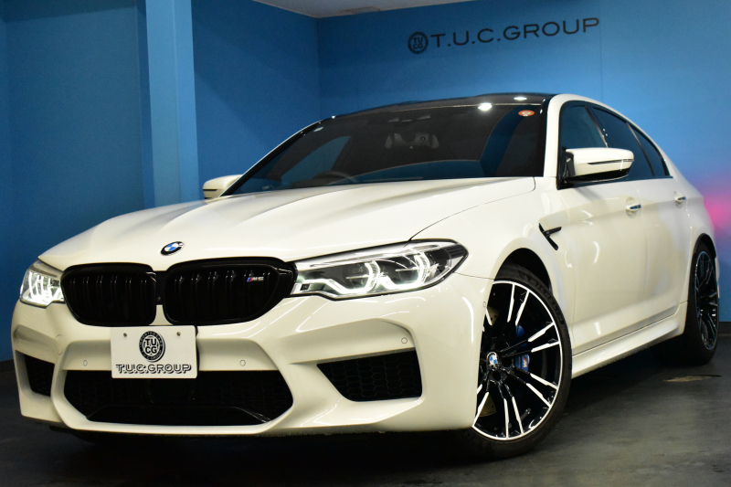 BMW Mシリーズ M5 V8ﾂｲﾝﾀｰﾎﾞ600馬力 MxDrive（4WD/2WD切替可）ｺﾝﾌｫｰﾄP  全席ﾋｰﾀｰ&前席ﾍﾞﾝﾁﾚｰｼｮﾝ&ﾏｯｻｰｼﾞ付ﾌﾞﾗｯｸﾚｻﾞｰ ｽﾃｱﾘﾝｸﾞﾋｰﾀｰ ｱﾝﾋﾞｴﾝﾄｴｱP  追従ACC LCW LEDﾍｯﾄﾞﾗｲﾄ HUD ﾀﾞｰｸｶｰﾎﾞﾝｱﾙﾐｲﾝﾃﾘｱ 液晶ﾒｰﾀｰ 3Dﾋﾞｭｰ 20AW 2年保証