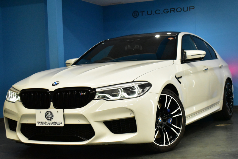 BMW Mシリーズ M5 V8ﾂｲﾝﾀｰﾎﾞ600馬力 MxDrive（4WD/2WD切替可）ｺﾝﾌｫｰﾄP  全席ﾋｰﾀｰ&前席ﾍﾞﾝﾁﾚｰｼｮﾝ&ﾏｯｻｰｼﾞ付ﾌﾞﾗｯｸﾚｻﾞｰ ｽﾃｱﾘﾝｸﾞﾋｰﾀｰ ｱﾝﾋﾞｴﾝﾄｴｱP  追従ACC LCW LEDﾍｯﾄﾞﾗｲﾄ HUD ﾀﾞｰｸｶｰﾎﾞﾝｱﾙﾐｲﾝﾃﾘｱ 液晶ﾒｰﾀｰ 3Dﾋﾞｭｰ 20AW 2年保証