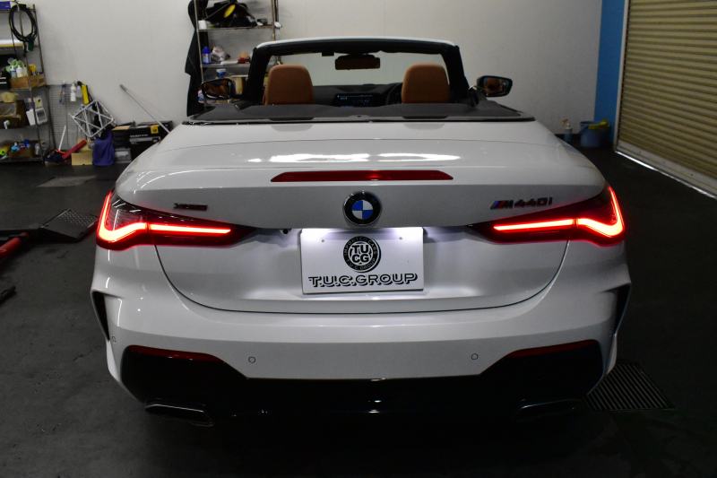 BMW 4シリーズ M440i xDriveｶﾌﾞﾘｵﾚ ｺﾝﾌｫｰﾄP ﾋｰﾀｰ付茶革 全周囲ｶﾒﾗ ﾋﾟｱﾉﾌﾞﾗｯｸｲﾝﾃﾘｱﾄﾘﾑ ｴｱｶﾗｰ ﾚｰｻﾞｰLEDﾍｯﾄﾞﾗｲﾄ HUD Mｽﾎﾟｰﾂﾃﾞﾌ&ﾌﾞﾚｰｷ 可変Mｻｽ ﾗｲﾌﾞｺｯｸﾋﾟｯﾄﾀｯﾁﾊﾟﾈﾙﾅﾋﾞ LCW Apple Car Play ﾌﾙｾｸﾞ harman/kardon 19AW 2年保証