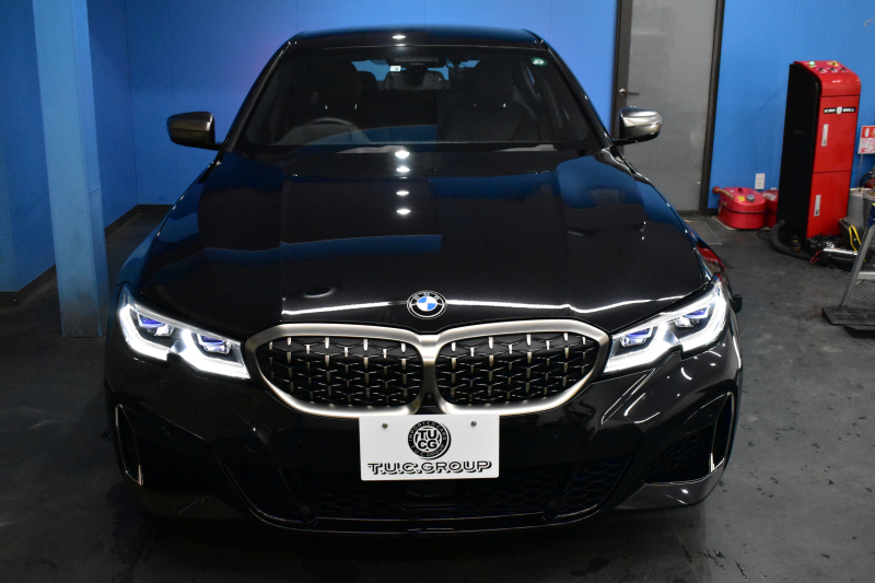BMW 3シリーズ M340i Xﾄﾞﾗｲﾌﾞ ｲﾉﾍﾞｰｼｮﾝP ﾋｰﾀｰ付黒革 全周囲ｶﾒﾗ ACC HUD ﾚｰｻﾞｰLEDﾗｲﾄ 可変Mｻｽ 19AW Mｽﾎﾟｰﾂﾌﾞﾚｰｷ&ﾃﾞﾌ ｼﾞｪｽﾁｬｰC付ﾀｯﾁﾊﾟﾈﾙﾅﾋﾋﾞ ﾊｰﾏﾝｶｰﾄﾞﾝ 側面衝突&車線変更&逸脱警告 2年保証