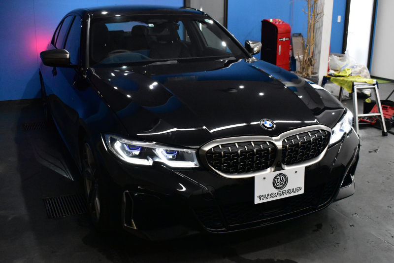 BMW 3シリーズ M340i Xﾄﾞﾗｲﾌﾞ ｲﾉﾍﾞｰｼｮﾝP ﾋｰﾀｰ付黒革 全周囲ｶﾒﾗ ACC HUD ﾚｰｻﾞｰLEDﾗｲﾄ 可変Mｻｽ 19AW Mｽﾎﾟｰﾂﾌﾞﾚｰｷ&ﾃﾞﾌ ｼﾞｪｽﾁｬｰC付ﾀｯﾁﾊﾟﾈﾙﾅﾋﾋﾞ ﾊｰﾏﾝｶｰﾄﾞﾝ 側面衝突&車線変更&逸脱警告 2年保証