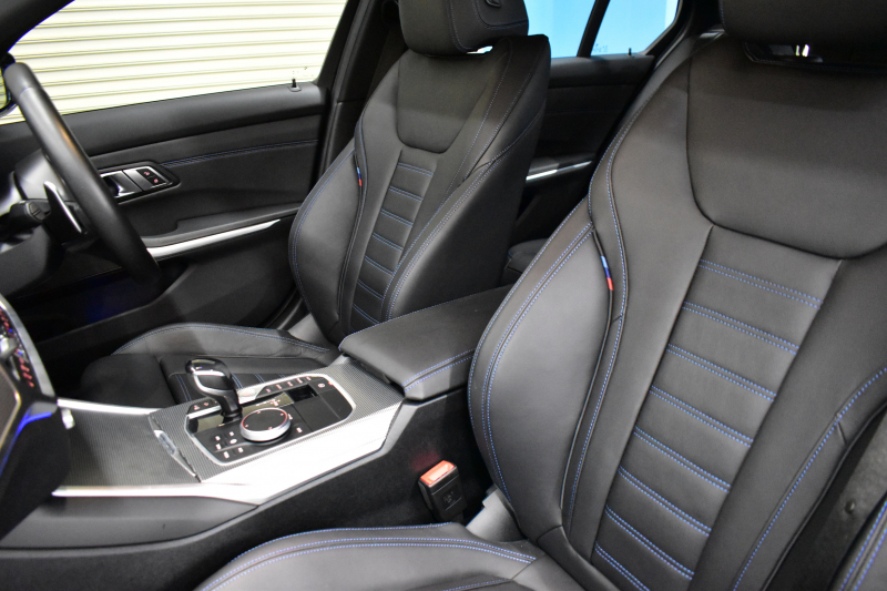 BMW 3シリーズ M340i Xﾄﾞﾗｲﾌﾞ ｲﾉﾍﾞｰｼｮﾝP ﾋｰﾀｰ付黒革 ACC HUD ﾚｰｻﾞｰLEDﾗｲﾄ 可変Mｻｽ 19AW Mｽﾎﾟｰﾂﾌﾞﾚｰｷ&ﾃﾞﾌ ｼﾞｪｽﾁｬｰC付ﾀｯﾁﾊﾟﾈﾙﾅﾋﾞ全周囲ｶﾒﾗ ﾊｰﾏﾝｶｰﾄﾞﾝ 側面衝突&車線変更&逸脱警告 2年保証