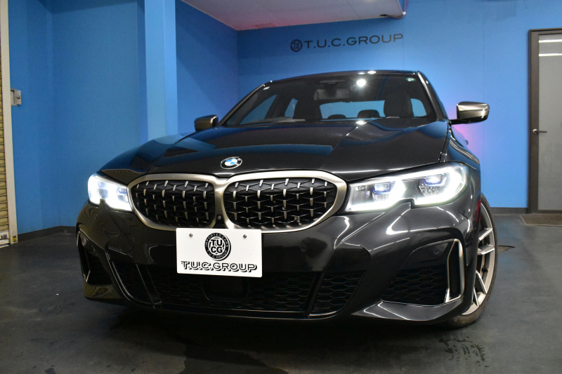 BMW 3シリーズ M340i Xﾄﾞﾗｲﾌﾞ ｲﾉﾍﾞｰｼｮﾝP ﾋｰﾀｰ付黒革 ACC HUD ﾚｰｻﾞｰLEDﾗｲﾄ 可変Mｻｽ 19AW Mｽﾎﾟｰﾂﾌﾞﾚｰｷ&ﾃﾞﾌ ｼﾞｪｽﾁｬｰC付ﾀｯﾁﾊﾟﾈﾙﾅﾋﾞ全周囲ｶﾒﾗ ﾊｰﾏﾝｶｰﾄﾞﾝ 側面衝突&車線変更&逸脱警告 2年保証